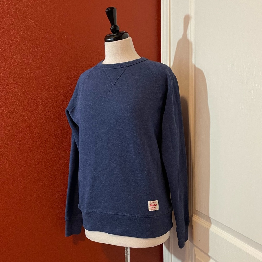Sportiqe Brand Men’s Authentic Blue Pullover Soft Timeless Lagenlook Sweater‎